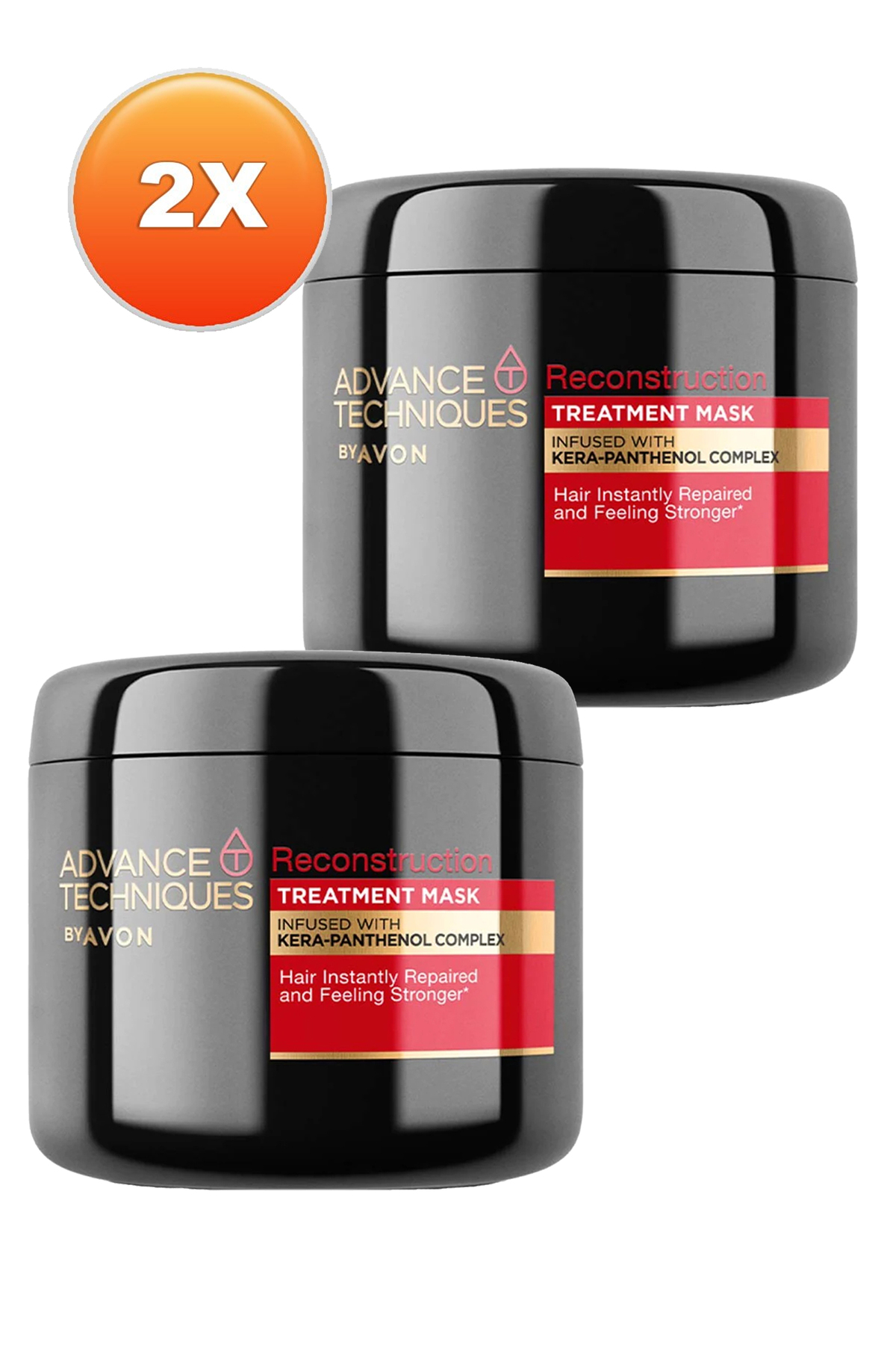 Advance Techniques Reconstruction Onarıcı Saç Maskesi 375 Ml. İkili Set — SAMPUAN2035-2 — تصویر 2 از 2