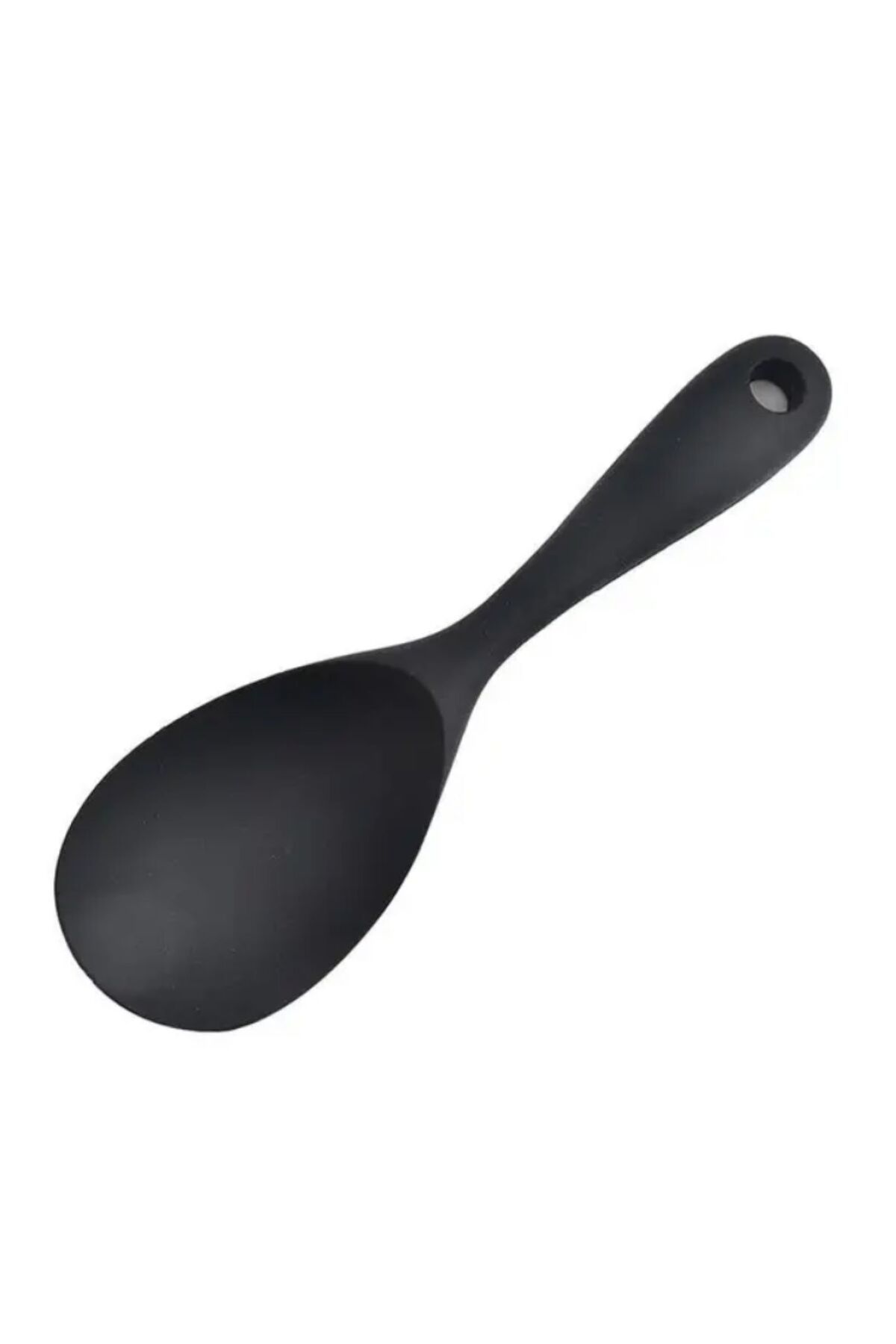 TARIK HOME-22.5 cm extra-hard tip silicone mixing spoon, rice spoon Fireproof Non-Stick pan not scratch 5