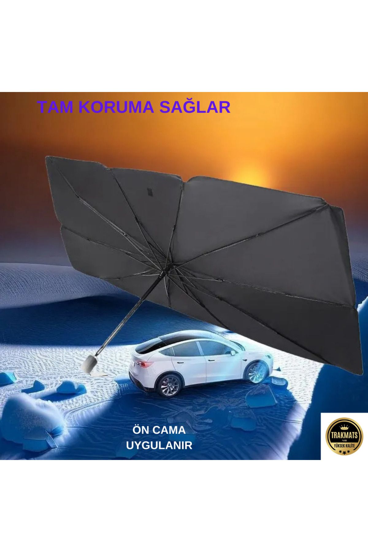 TRAKMATS-Skoda Scala 2020 - 2019 AUTO SUN SHADE PARASOL 6