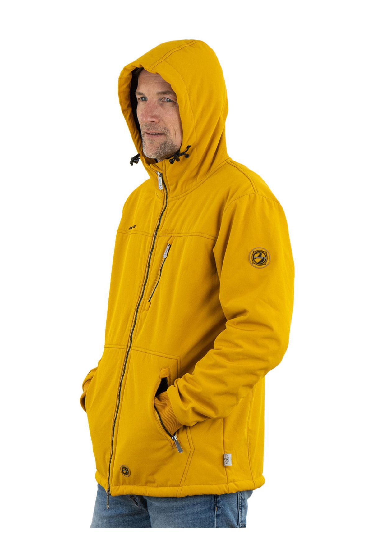 First B-Softshelljacke "albero", Funktionsjacke Mit Fleecefutter Wasserdicht, Winddicht 6