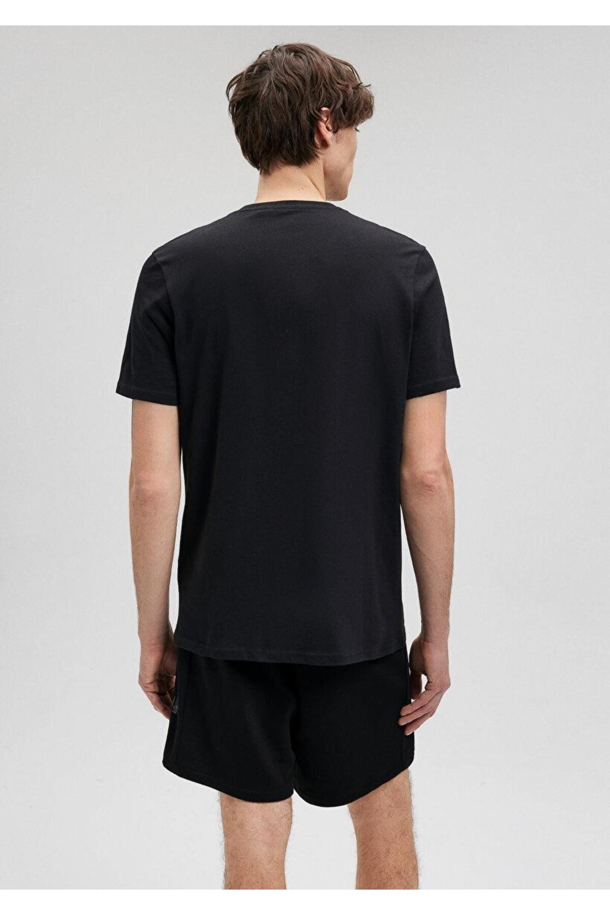 Mavi تی شرت آرم Pro Men's Black 0612174-900