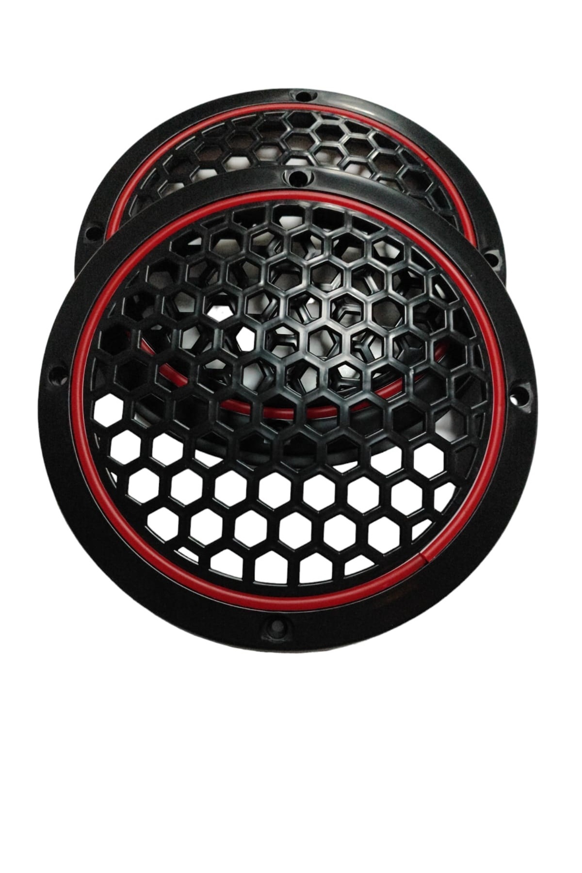 PRS 20CM KIRMIZI NEON LEDLİ HOPARLÖR KAPAĞI