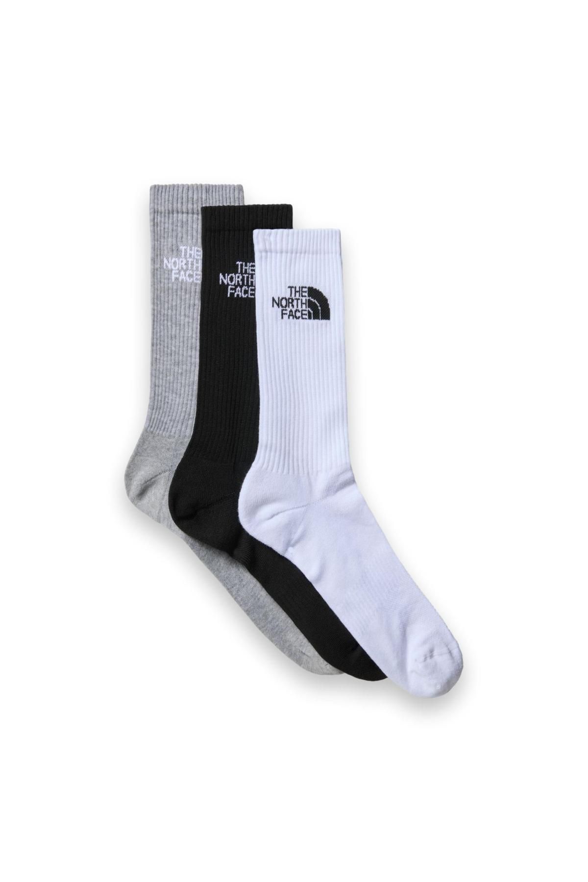 جوراب چند رنگ مردانه و زنانه NF0A882H MULTSPORT CUSHCREW SOCK 3 The North Face