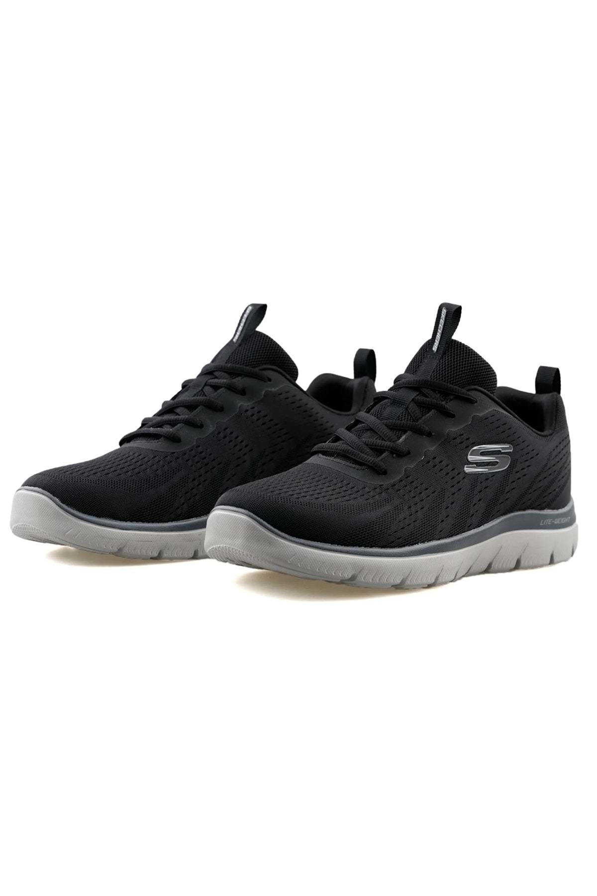 کتانی SKECHERS اسکیچرز مردانه Summits 232395tk مشکی اورجینال - تصویر 4