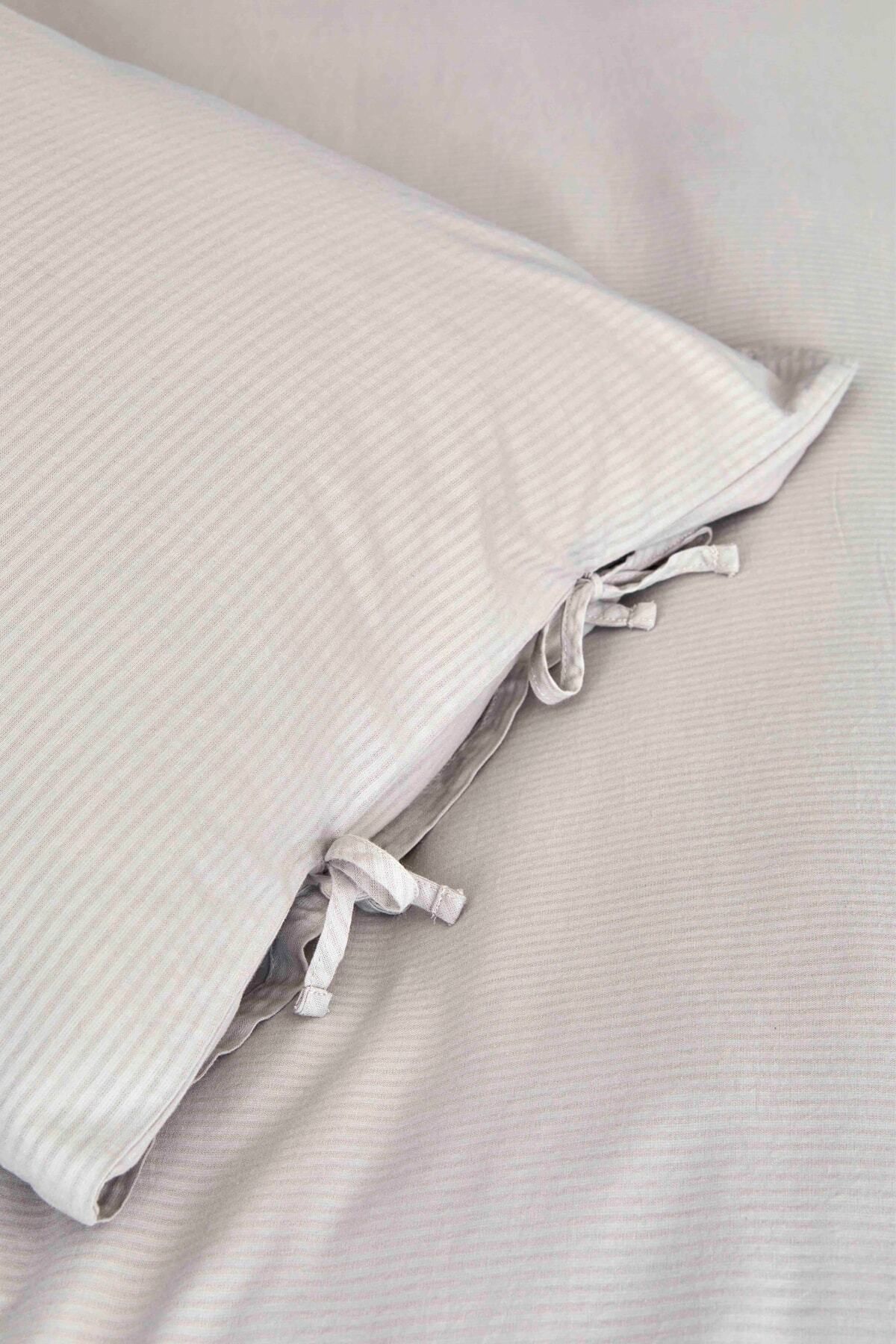 Nautica Home-Set de perne pentru husă de pilotă dublă dublă Pruva Gri Bleumarin 7