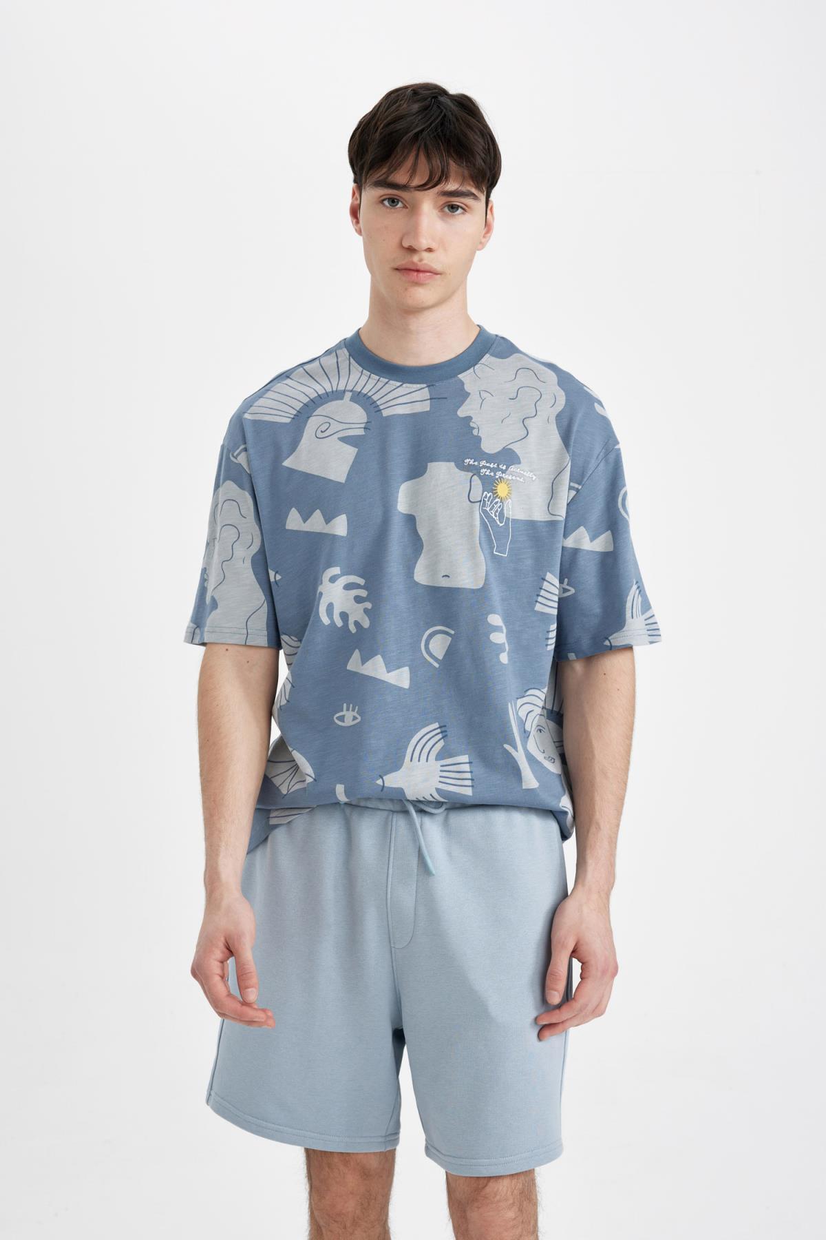 شلوارک مردانه دفاکتو | B8672AX24SM Defacto - Image 2