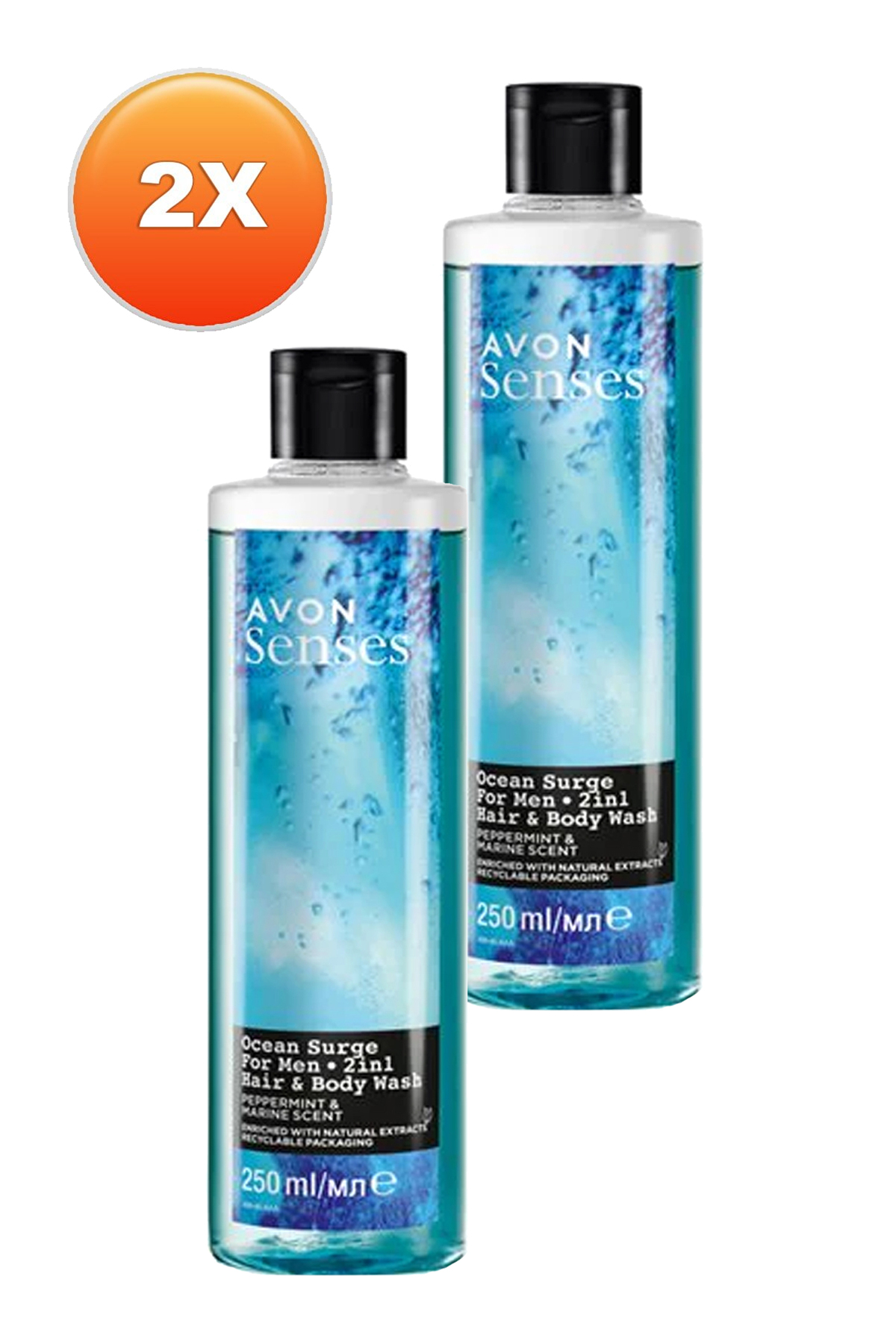 ژل و کرم دوش مردانه  Avon | SAMPUAN0834-2 اورجینال - تصویر 2