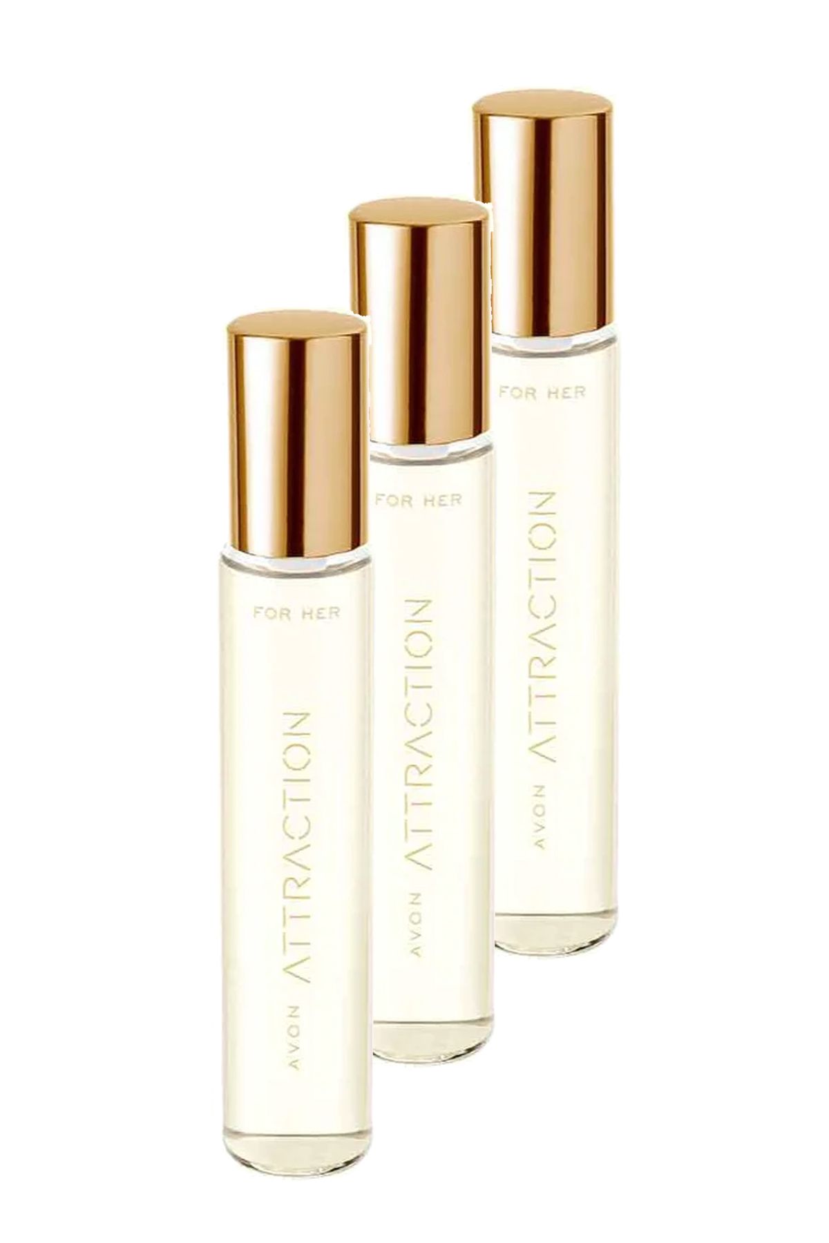 عطر زنانه Attraction Edp 10 ml. مجموعه سه تایی Avon