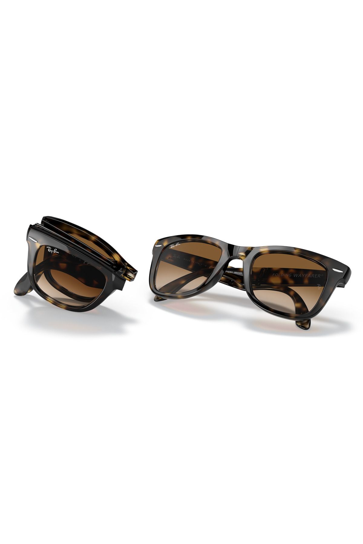 Ray Ban Wayfarer Folding RB4105 710 51 Classic 50 Sunglasses Siyah Fiyat Trendyol