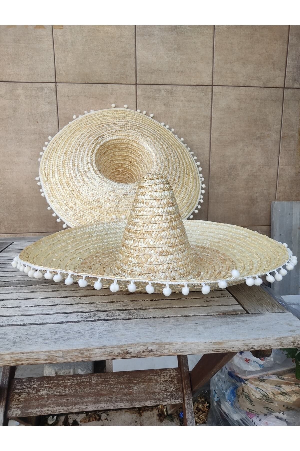 AKTEZ-EL-Big Straw Original Mexican Hat 2