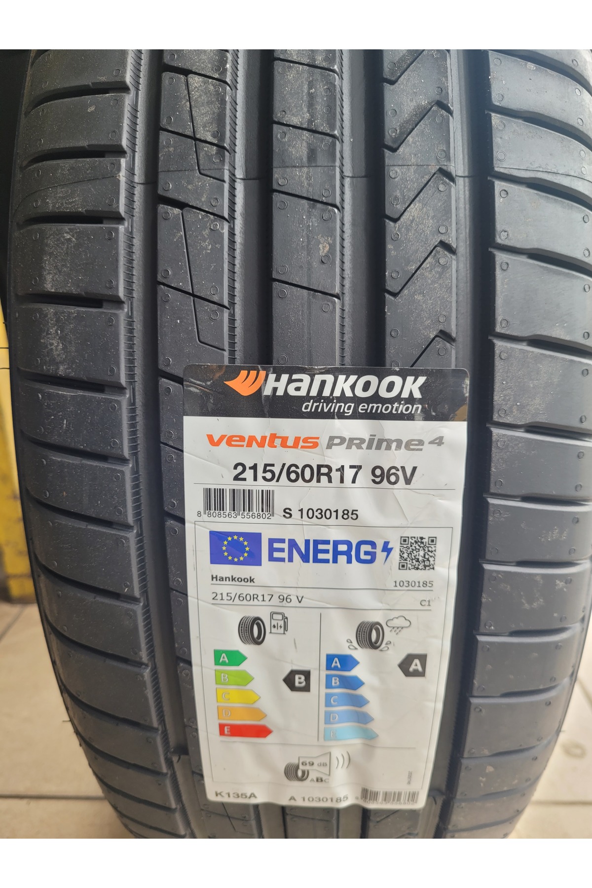 Hankook 215/60R17 HANKOOK VENTUS PRİME 4 K135 96V Set Olarak (4 ADET ...