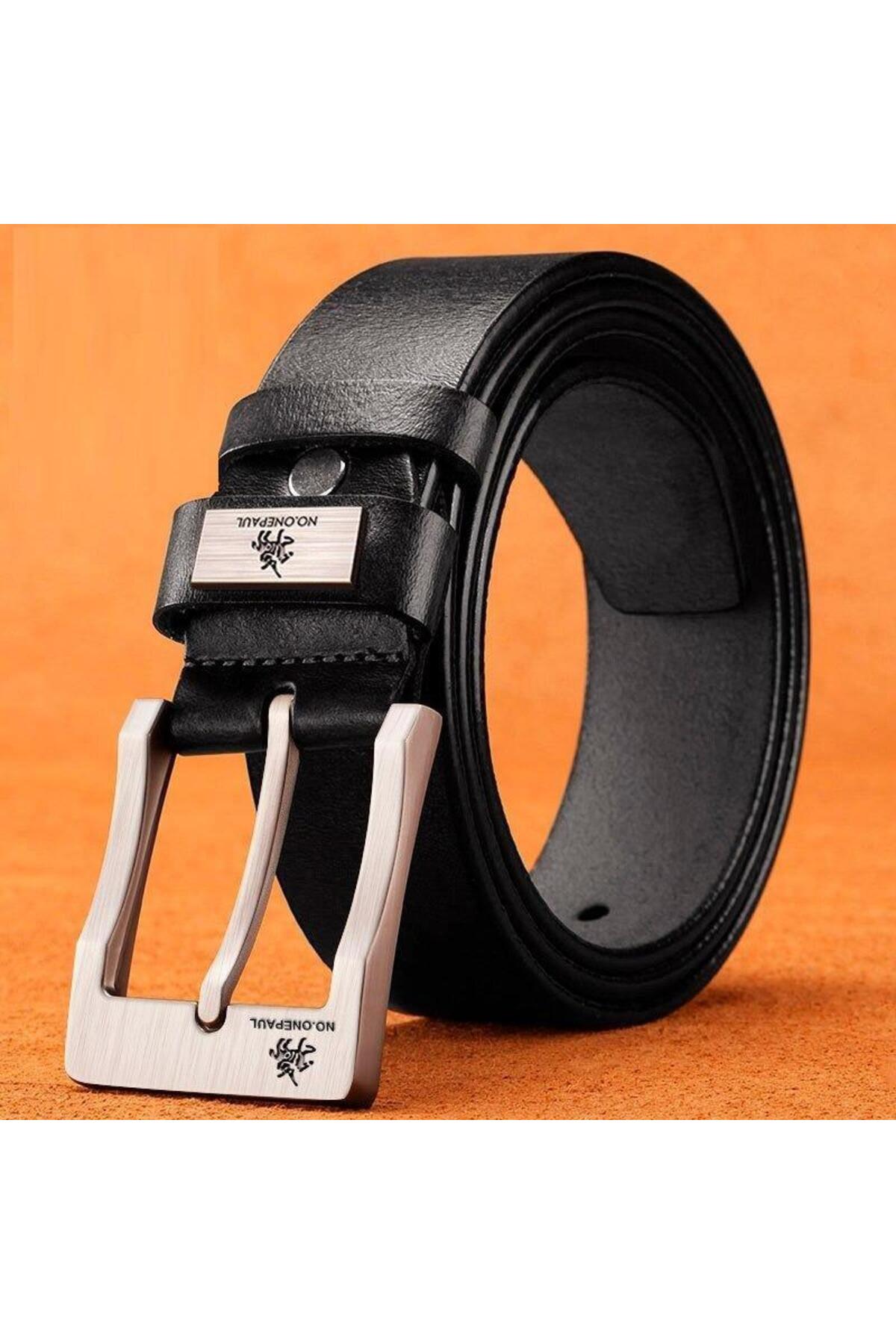 Genuine Leather Men's 120 cm Belt