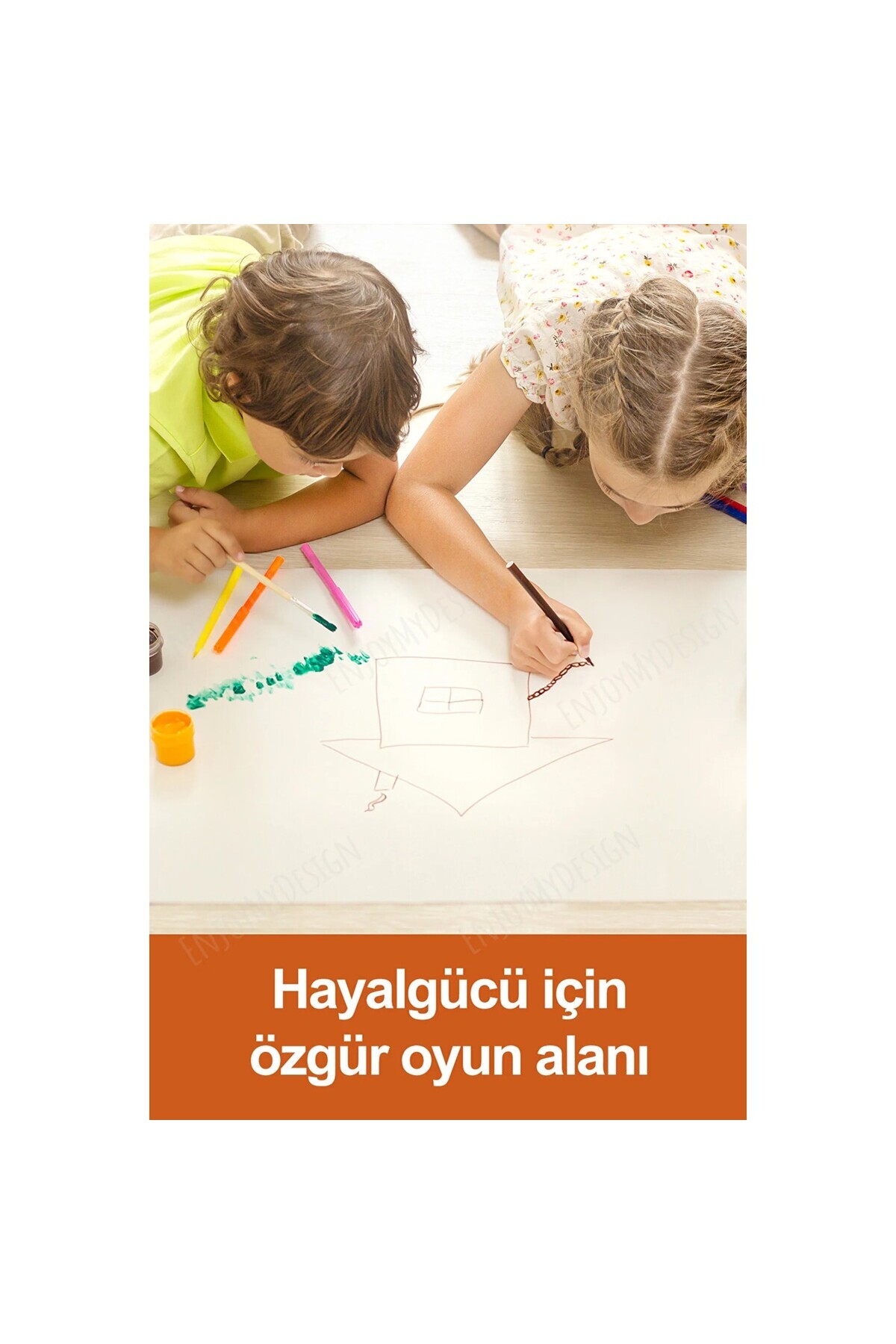 رول رنگآمیزی غولپیکر با طرح ۱۵ ژوئیه، ابعاد ۶۰×۲۵۰ سانتیمتر