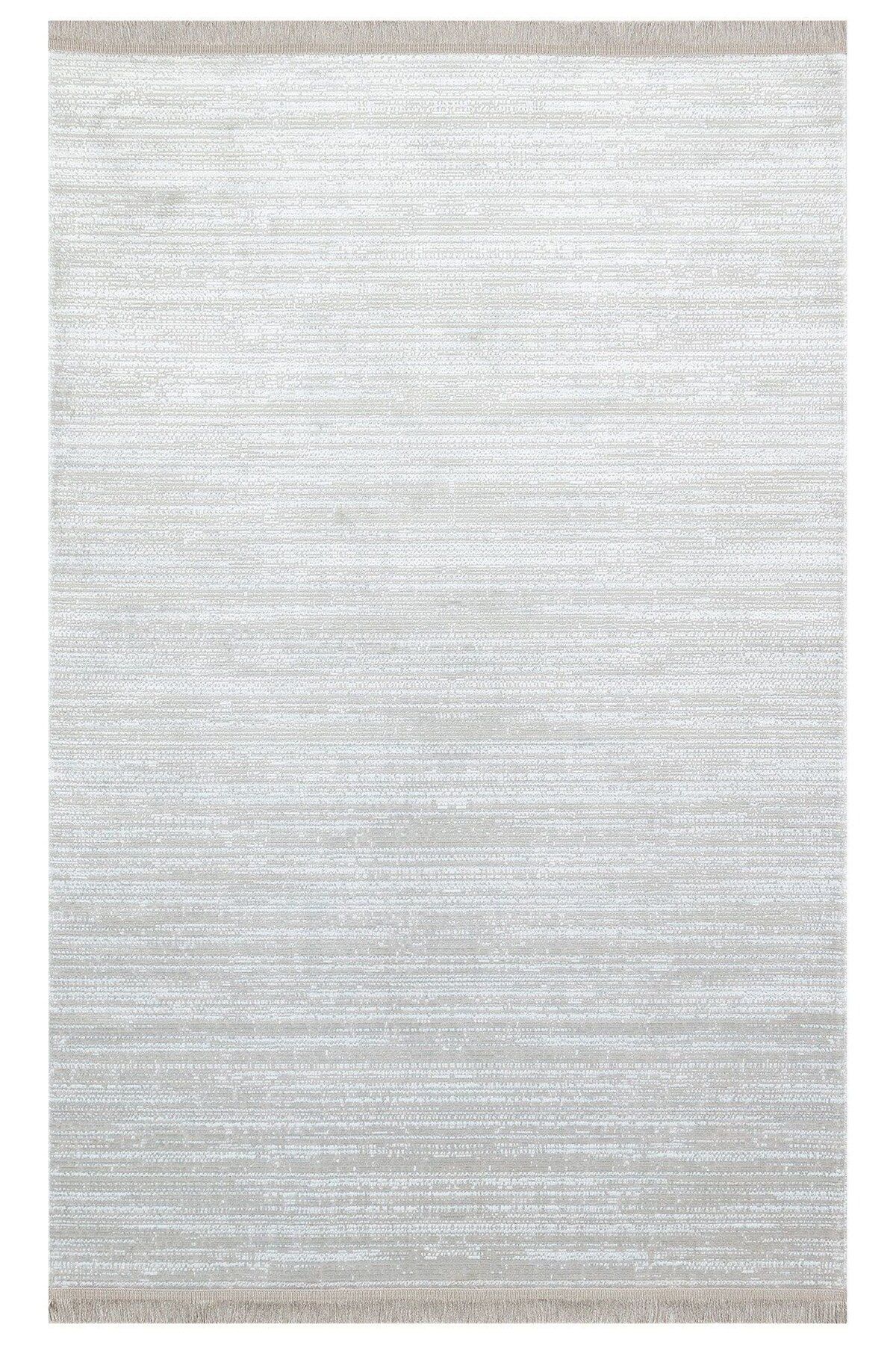 Eko Halı SATEEN ST 09 GREY XW  Hav Toz Vermez Yıkanabilir Kaymaz İnce Dokuma Modern Halı