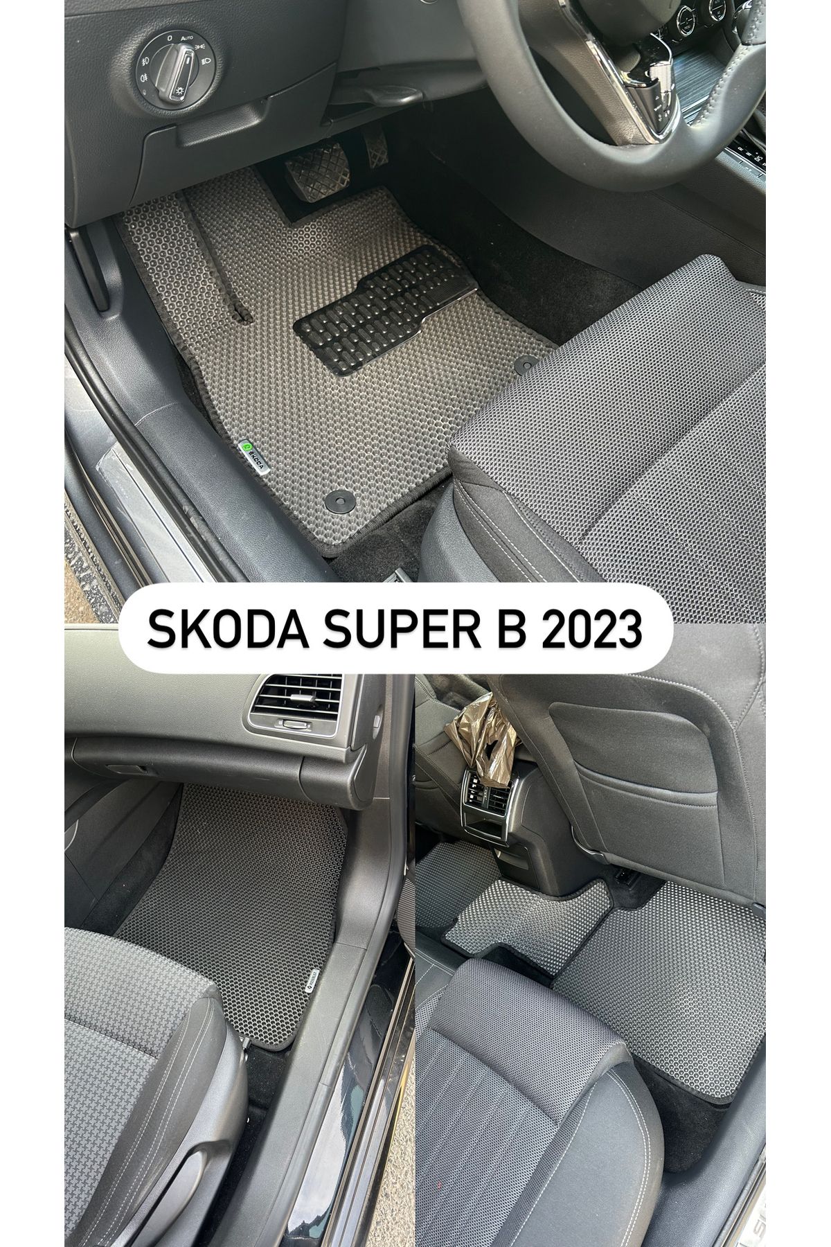 maxcar SKODA SUPER B 2015-2023 EVA SMART CAR КОВРИКИ+МЕТАЛЛИЧЕСКАЯ ПОДБОРОЧНАЯ ЧАШКА 7483822