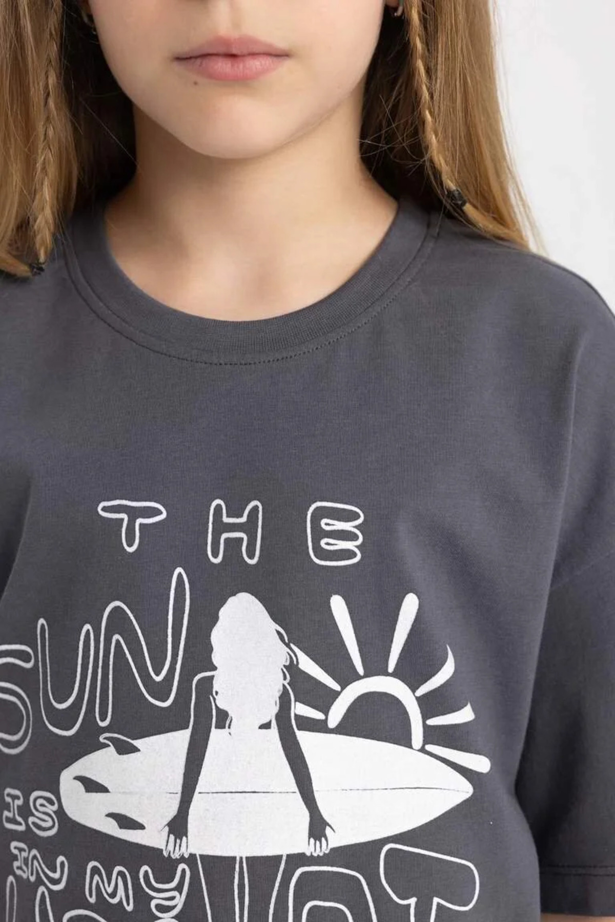 تی شرت دخترانه دفاکتو | B5167A8AR148-MM Defacto - Image 5