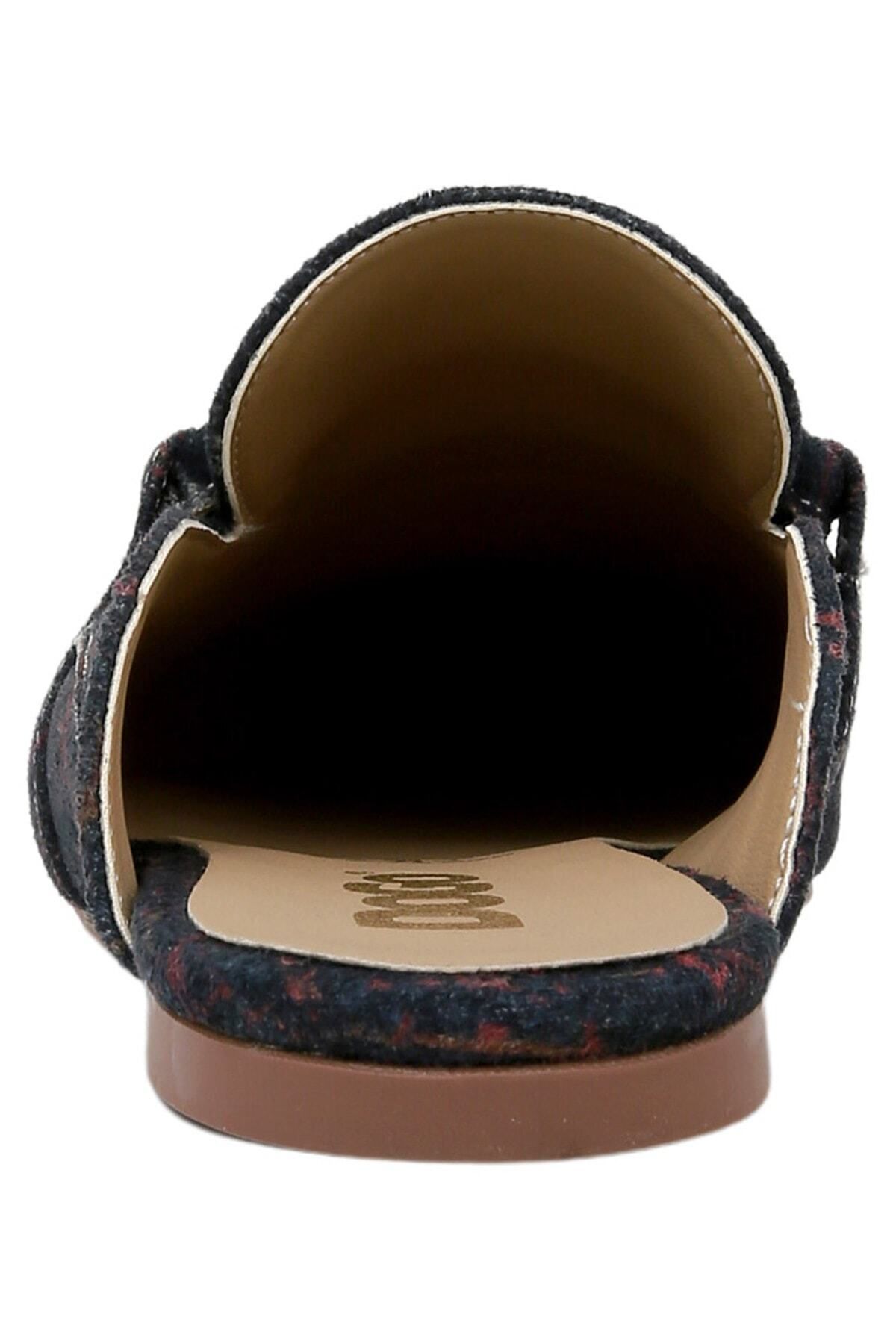 Dogo-Women's Vegan Leather Black Slippers - Warner Bros Tasmanian Devil Design 6