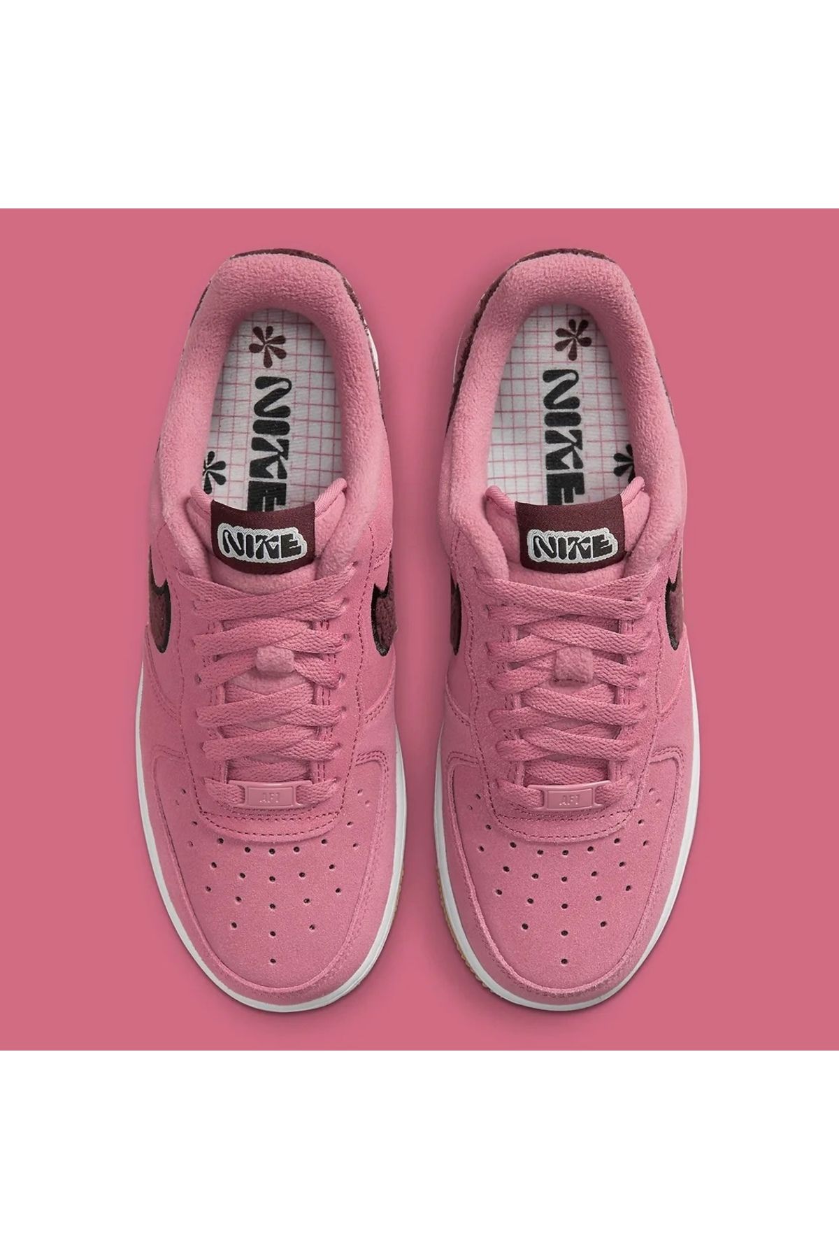 Nike-Air Force 1 “Desert Berry” Sports Shoes Sneaker 3