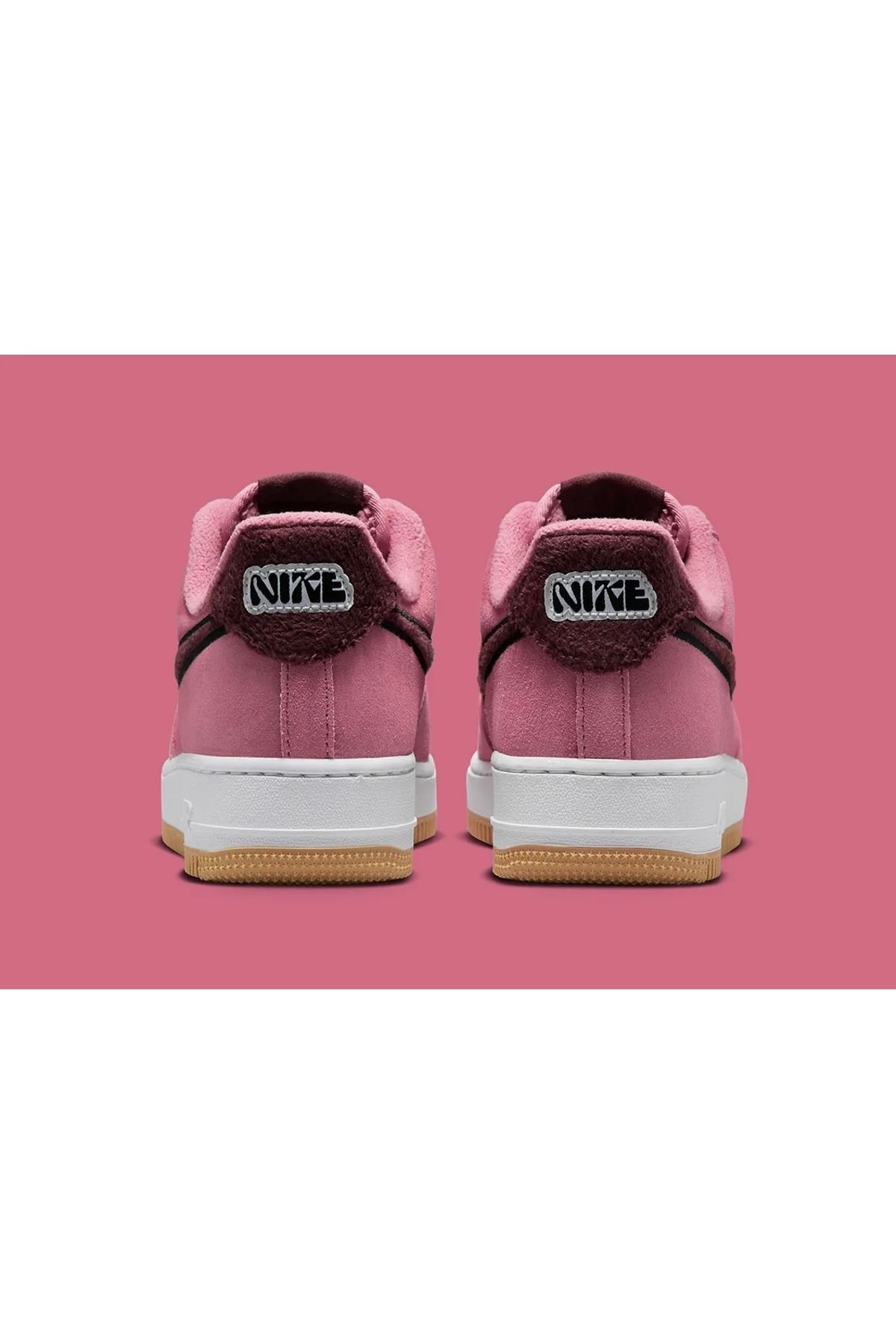 Nike-Air Force 1 “Desert Berry” Sports Shoes Sneaker 4