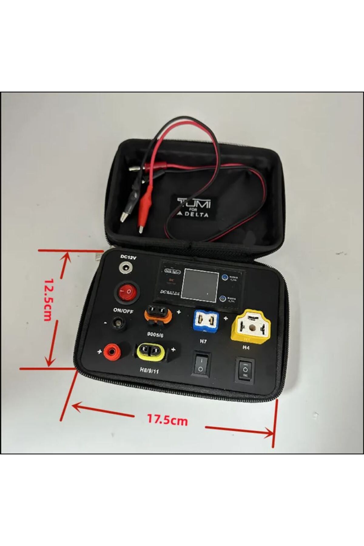Lepsuka-AUTO HEADLIGHT LED BULB TESTER 12V T10,CW5,H4,H7,H8,H9,H11,9005 3
