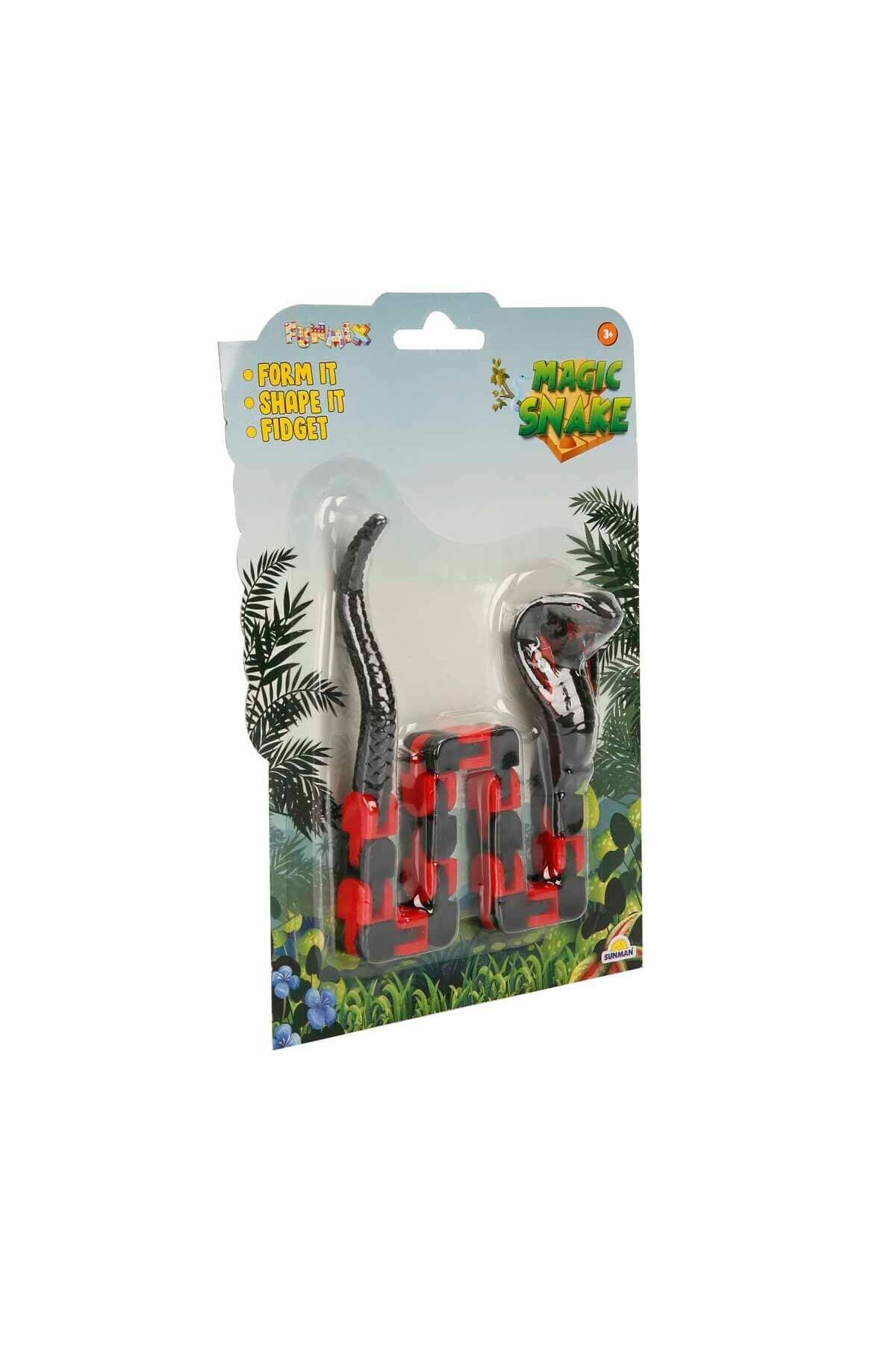 Sunman-CURLY SNAKE MAGIC SNAKE 3+ FORM IT!SHAPE IT!FIDGET IT! 3