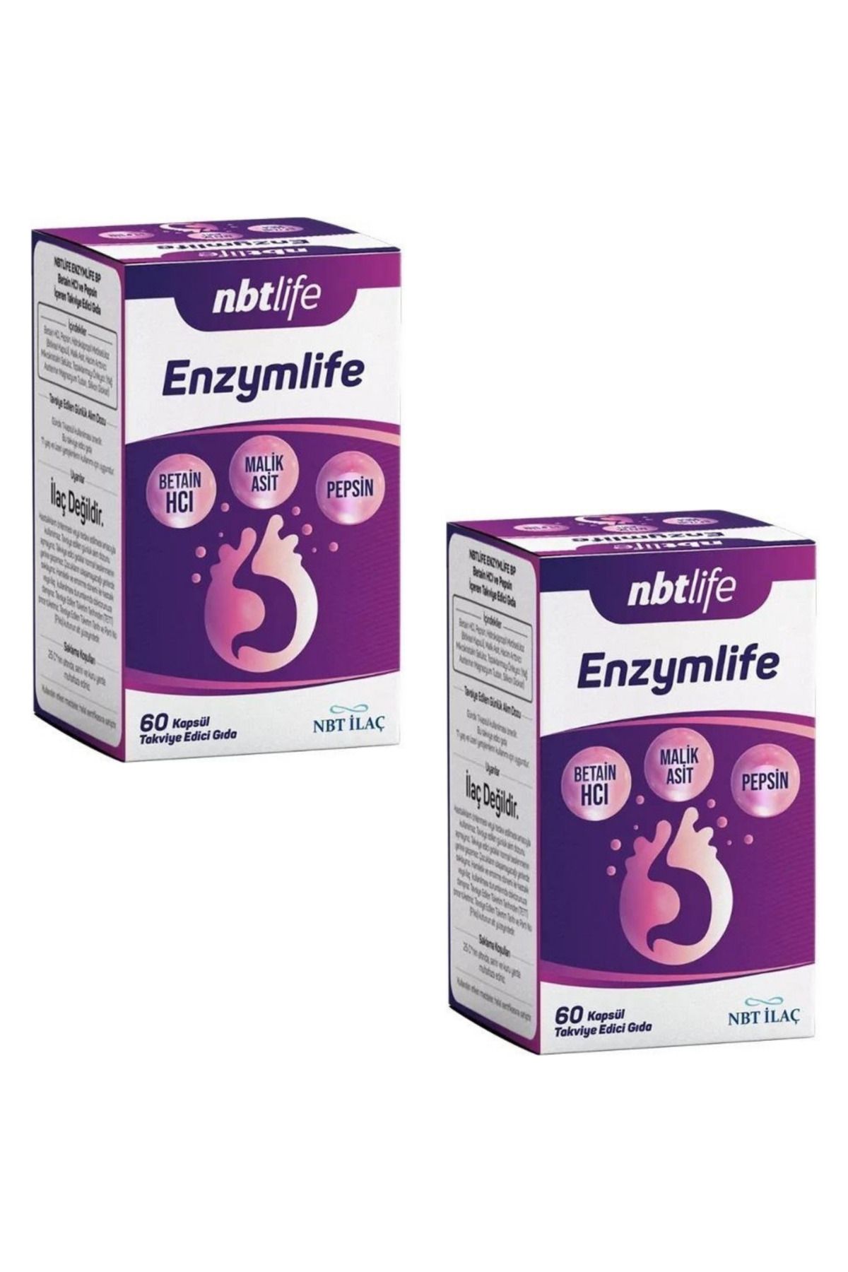 NBT Life Nbtlife Enzymlife 60 Kapsül x2 enzmlife