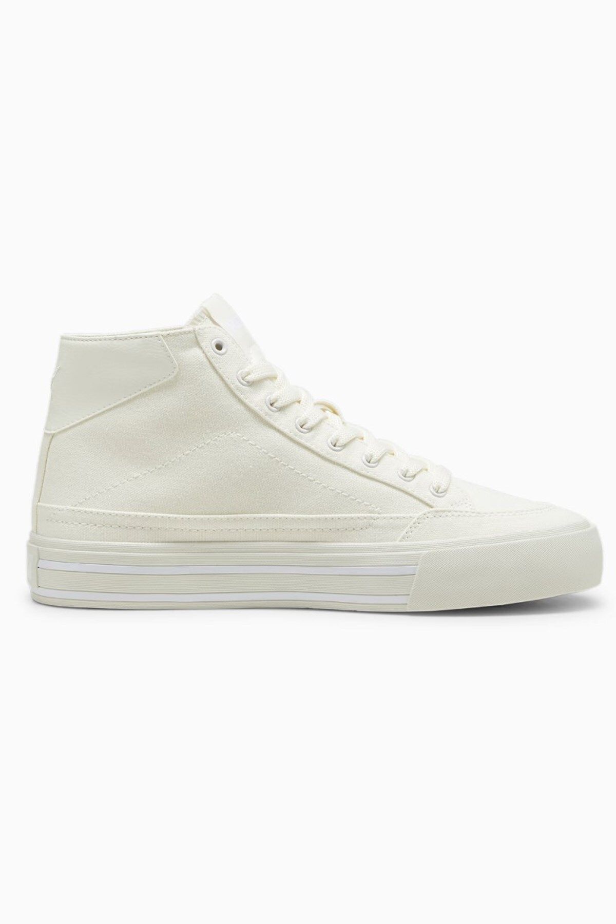 کفش دو و تمرین سفید مردانه زنانه Court کلاسیک VULC Mid Sport Puma