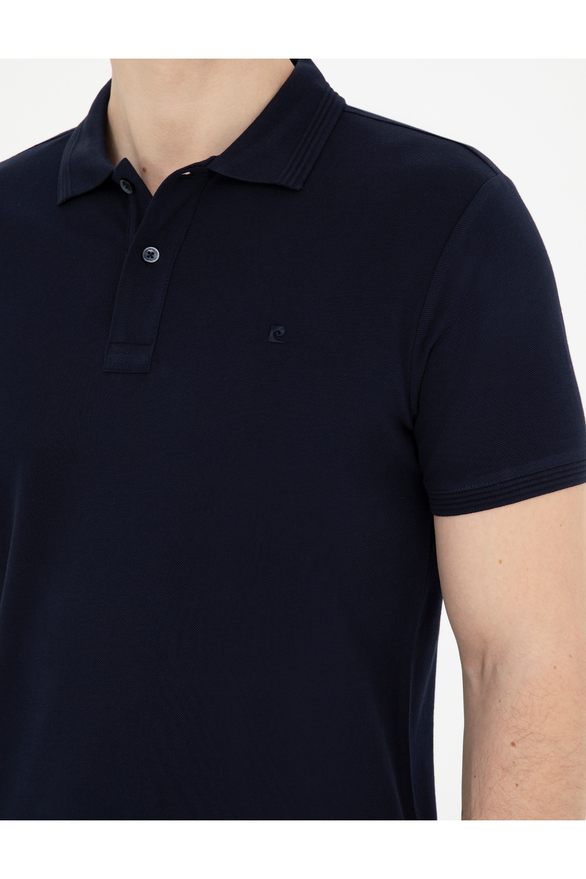 تیشرت مردانه آبی سرمه ای پیرکاردینPierre Cardin | 1822564 اورجینال - تصویر 6