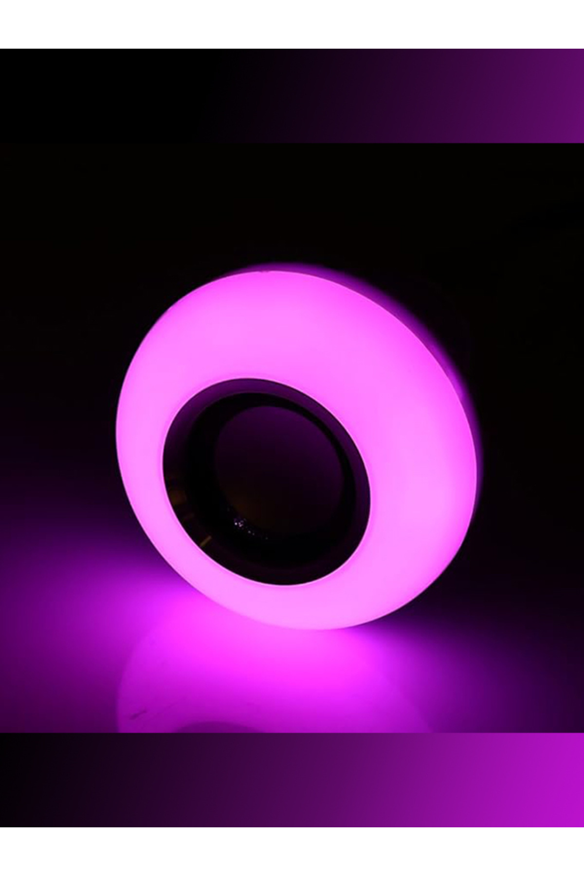 Bluetooth Music Bulb Akıllı Hoparlör Led Işıklı Uzaktan Kumandalı Müzikli Ampul 7 Renk Işıklı 4
