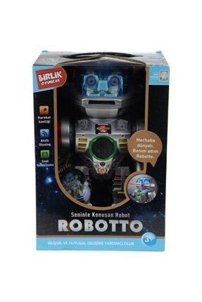 Robotto Yeni Nesil Türkçe Konuşan Sesli Işıklı Uzaktan Kumandalı Oyuncak Disk Atan Akıllı Robot 2946