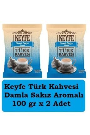 Keyfe Türk Kahvesi Damla Sakız Aromalı 100 Gr X 2 Adet 9869589