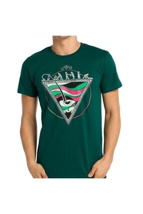- Piramit Yeşil Erkek T-shirt Tişört B111-505y