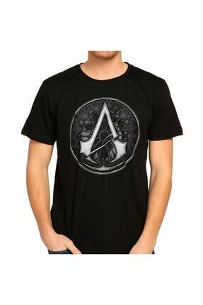 - Assassin's Creed Siyah Erkek T-shirt Tişört B111-185s