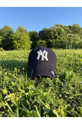 Cmf Unisex Lacivert Beyaz Ny Pamuklu Kep Şapka