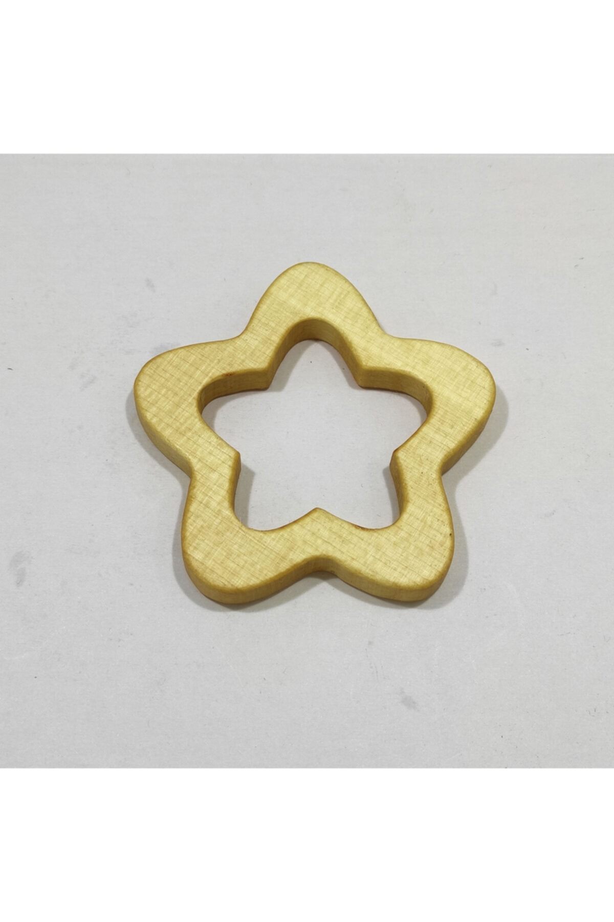 ABC Ahşap Akçaağaç Diş Kaşıyıcı Yıldız