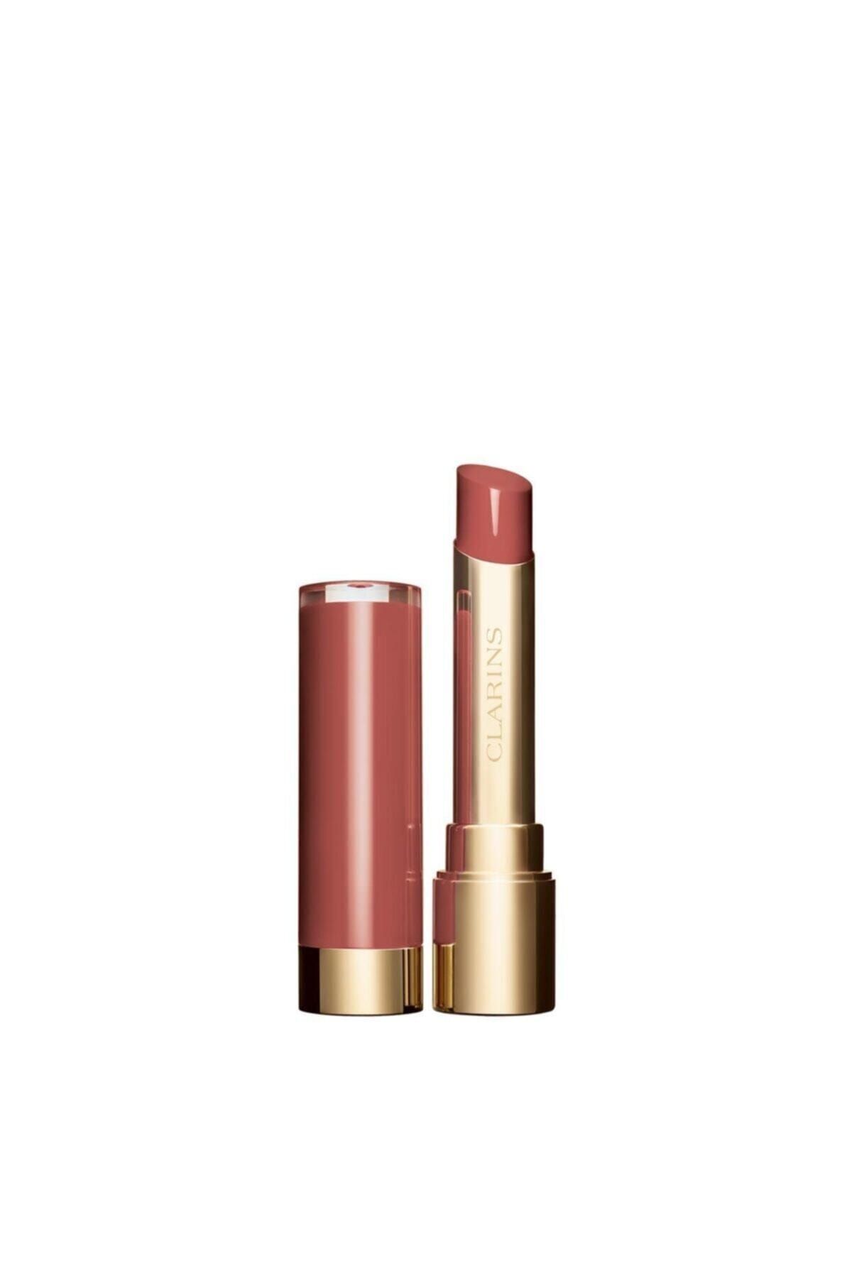 Clarins رژ لب جولی روژ لاکر 758 رنگ صدیقه صورتی