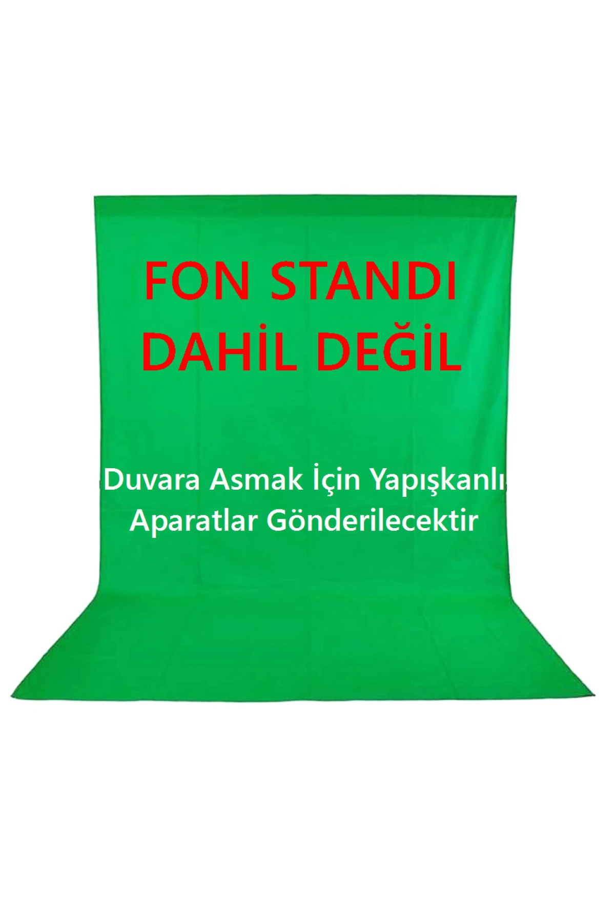 Chromakey Green Screen Greenbox Yeşil Fon 300x400 Cm Fotoğraf Stüdyosu Youtube Tiktok Için Arkaplan