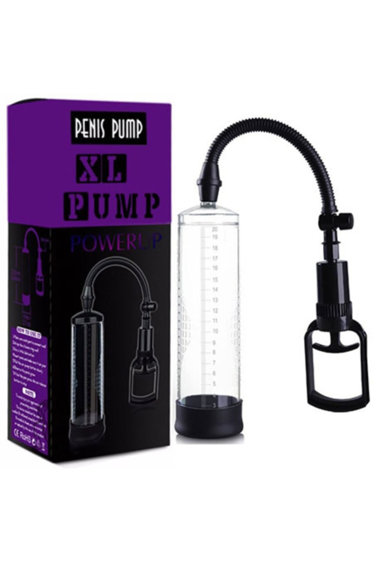 Xl Power 22cm Penis Vakum Pompası Süper Güçlü Penis Pompası