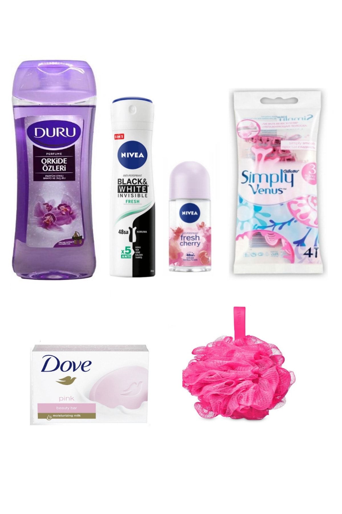 NIVEA Kadın Cilt Bakım Ve Banyo Seti