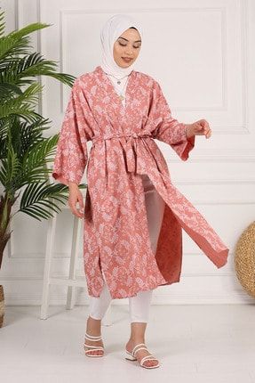 Kadın Desenli Kimono TYC00168573245