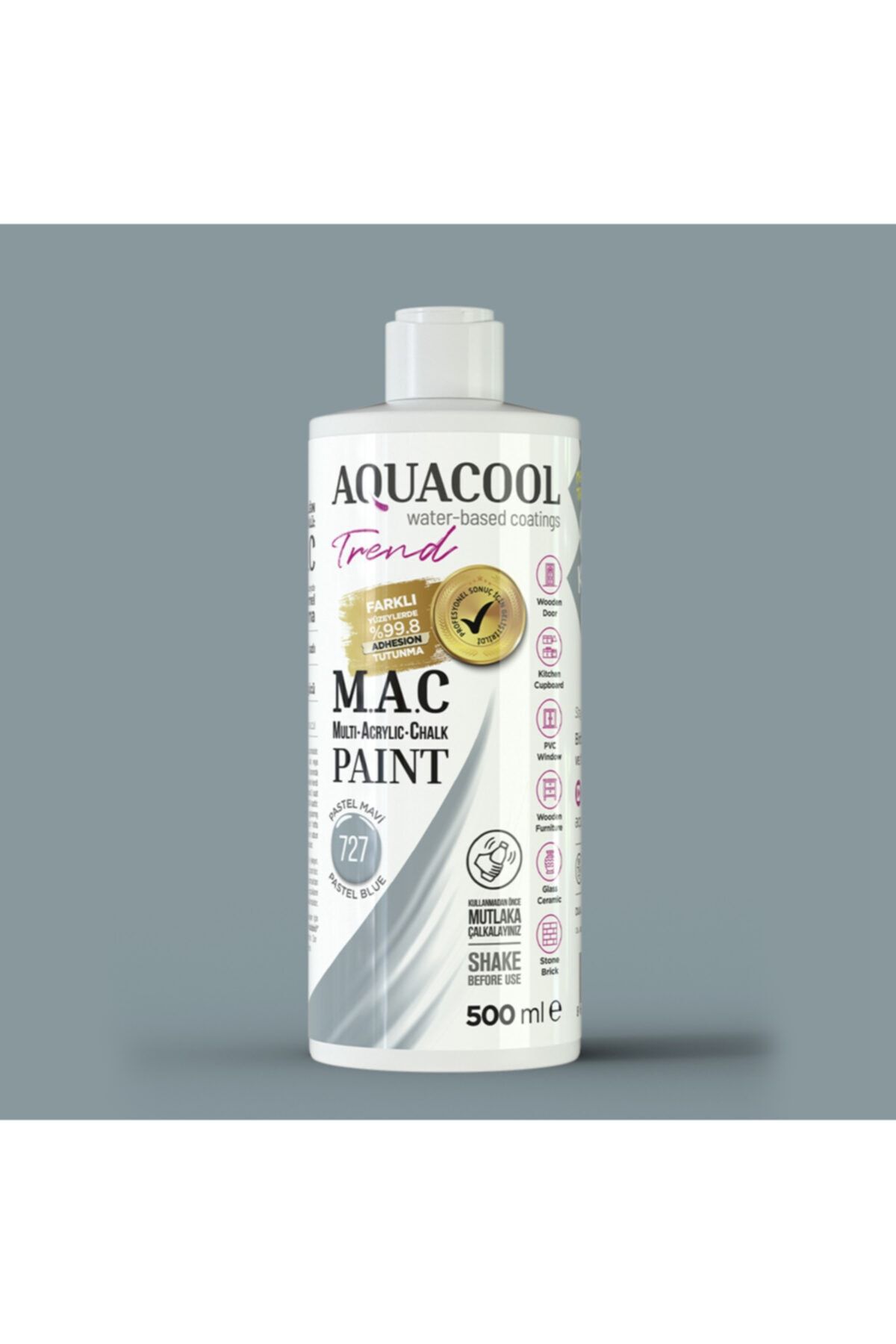 A.T. MAC BOYA 727 PASTEL MAVİ 150ML