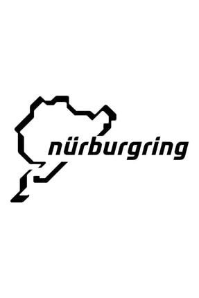 Oto Sticker Nürburgring Siyah - Oto Sticker - 20cm 24459737158338