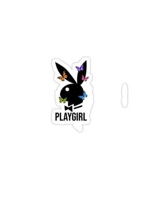 Playgirlâ € Playboy Bunny Ve Kelebekler Sticker Arma Oto Araba Dekoratif Ev Çıkartma 15 Cm X68P12598
