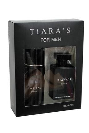 Tıara's Black Erkek Parfüm Seti Edt 100 Ml+ 150 Ml Deo ZMC0000259
