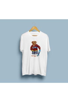 Kaykaycı Cool Ayı Teddy Bear T-shirt T3