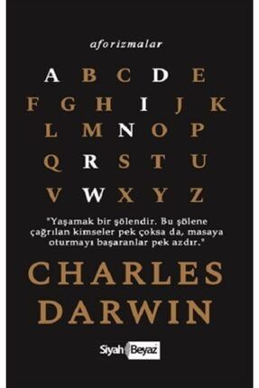 Aforizmalar - Charles Darwin TR-9786257961387