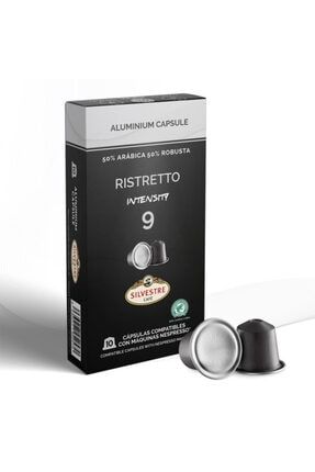 Nespresso ® Uyumlu Silvestre Ristretto Rf Aluminyum Kapsül Kahve 10lu Kutu Ristretto Rf Nespresso® Uyumlu Kapsül