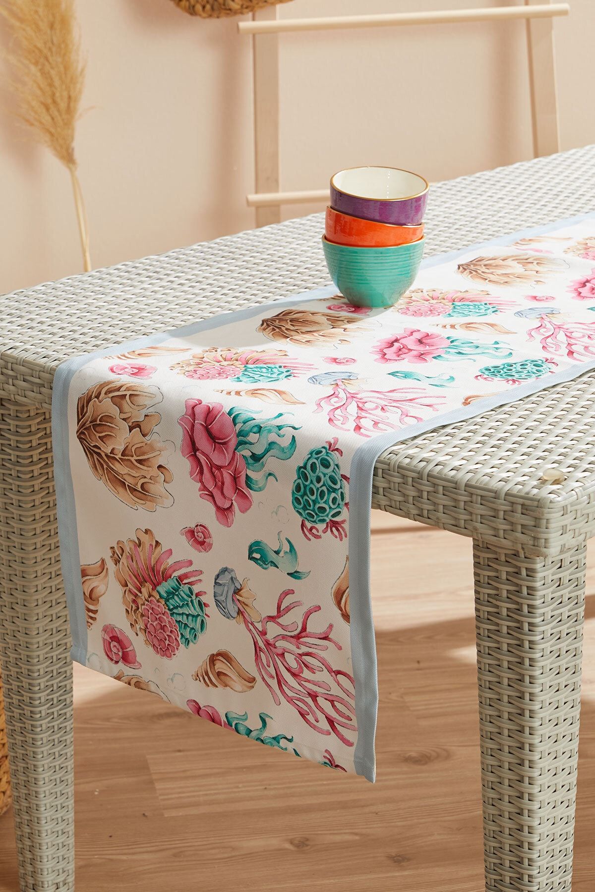 AYSHOME Runner Cu Model De Coral Colorat - One Size