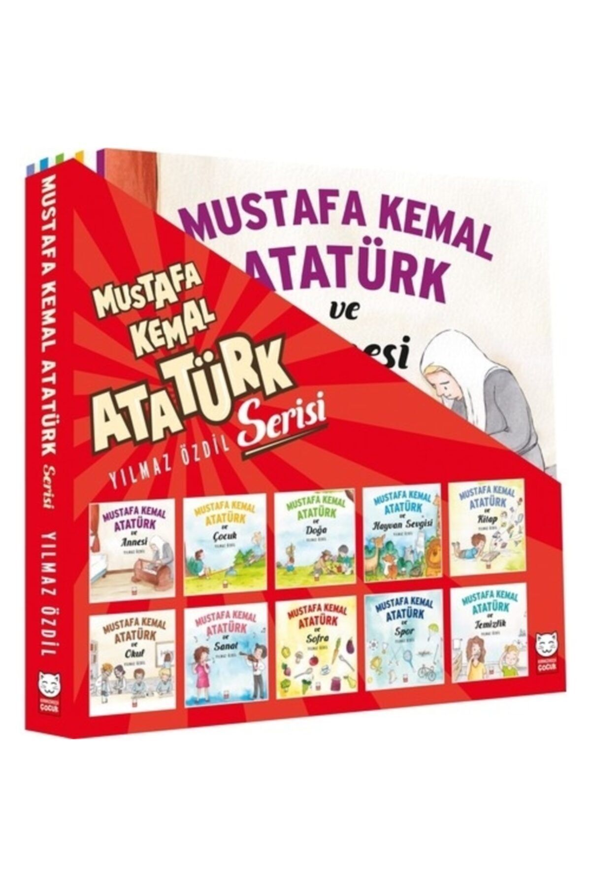 Kırmızı Kedi Mustafa Kemal Atatürk Serisi 10 Kitap Set Fiyatı Trendyol