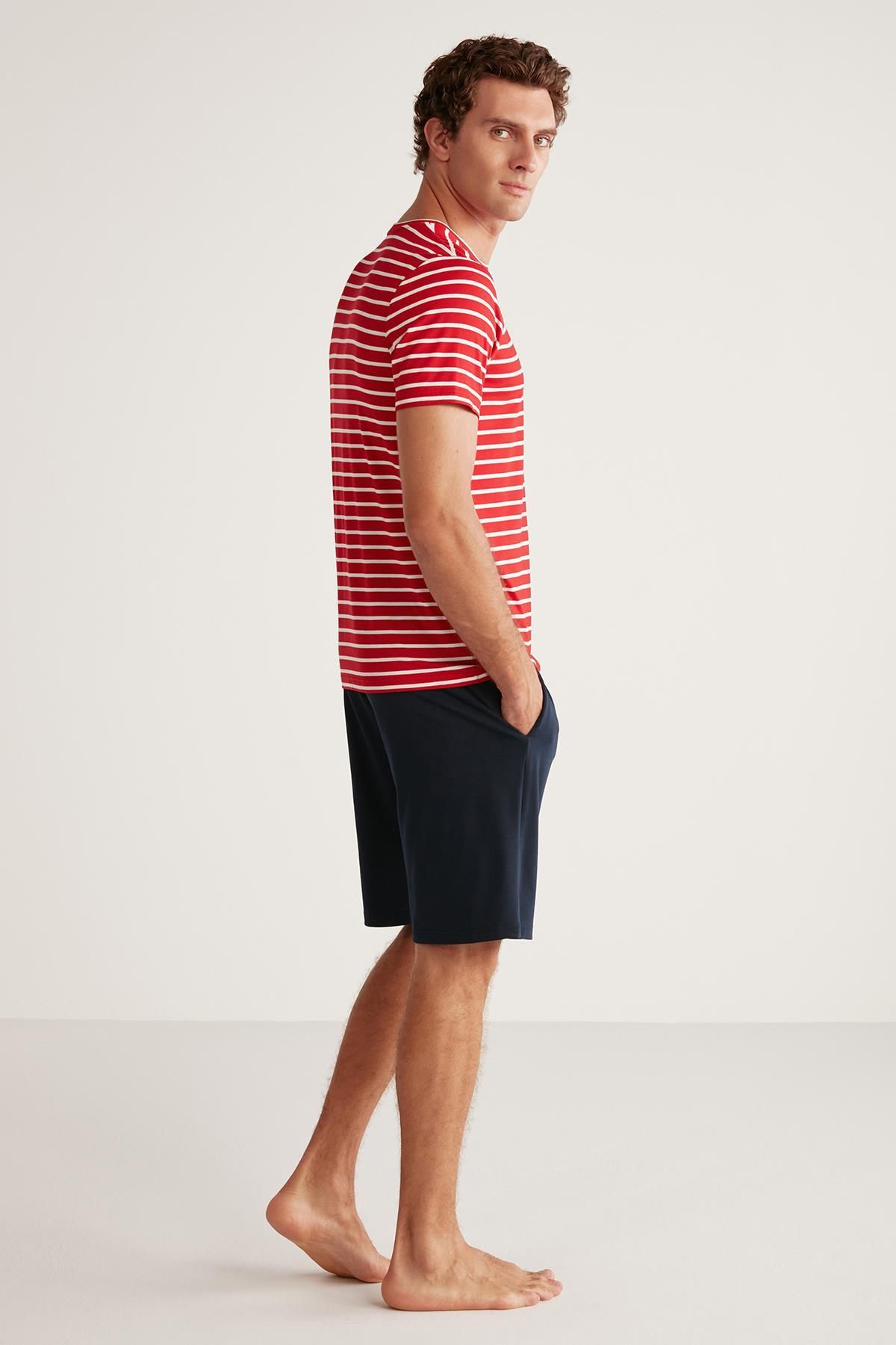 Nautica-T-shirt and shorts pajama set 5
